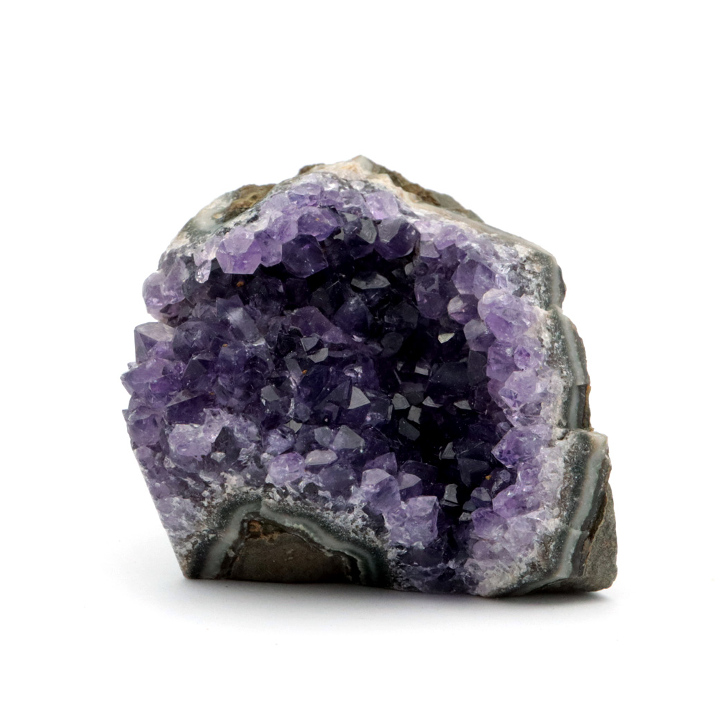 アメジスト クラスター 底切り AAA ドゥルーザ 紫水晶 置き物 原石 ウルグアイ産 天然石 1点物 2月 誕生石 天然石 amethyst