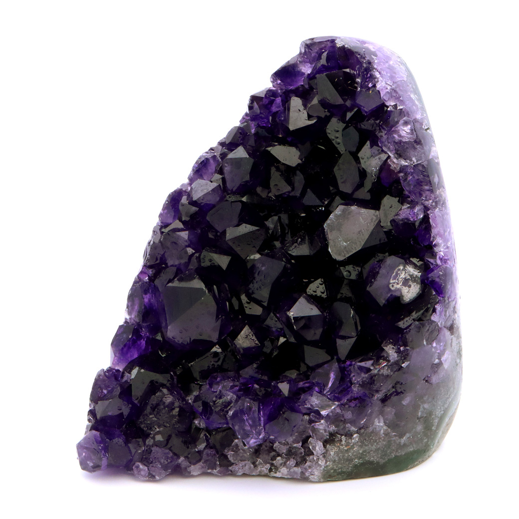 アメジスト クラスター 側面磨き 紫水晶 置き物 原石 ウルグアイ産 天然石 AAA 1点物 2月 誕生石