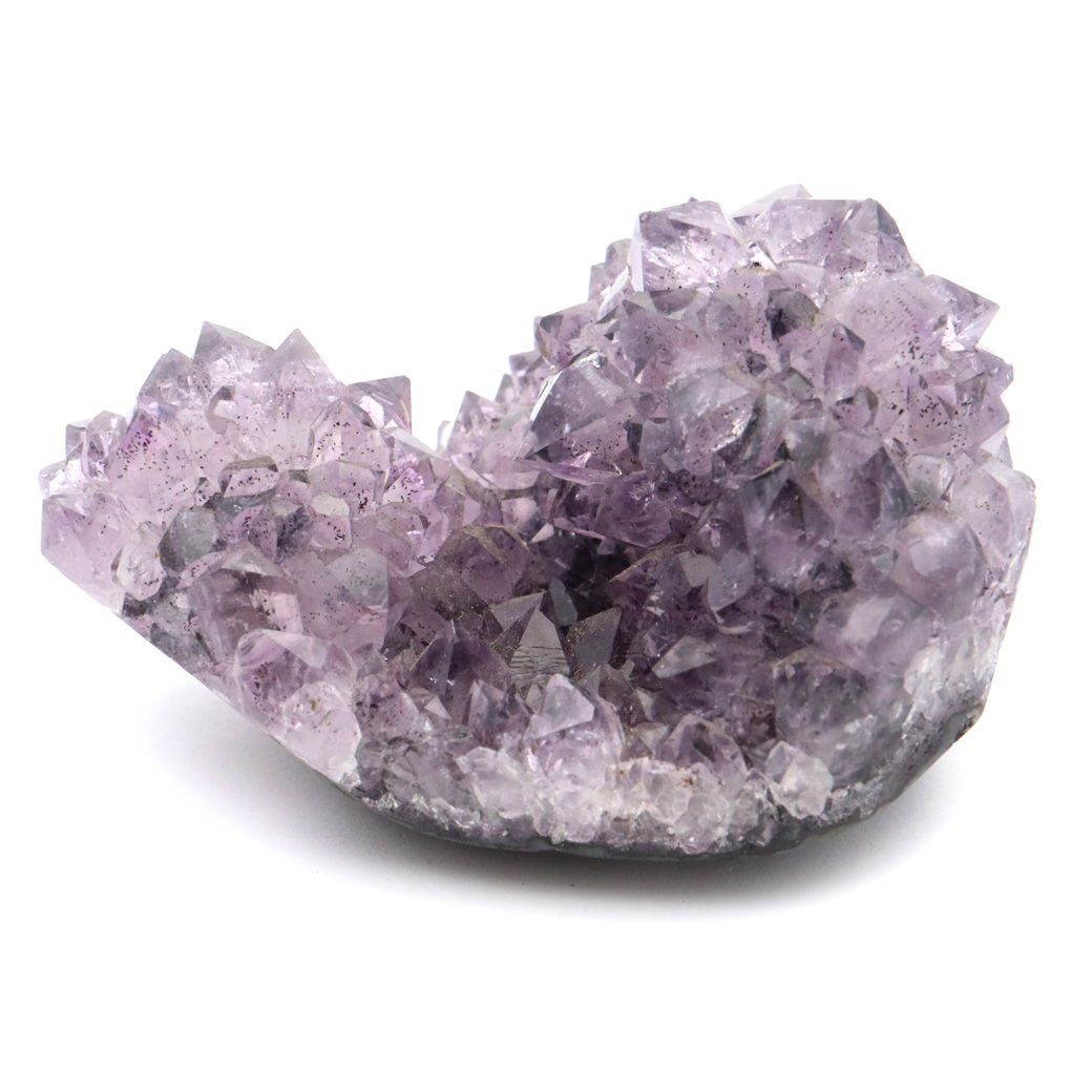 フラワー アメジストスタラクタイト AAA 紫水晶 置き物 原石 114g ウルグアイ産 天然石 1点物 2月 誕生石