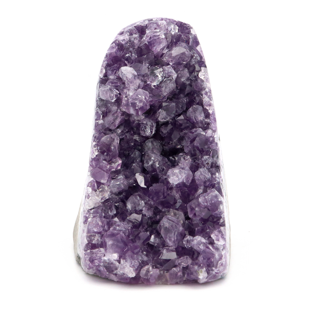 アメジスト クラスター 側面磨き AAA ドゥルーザ 紫水晶 置き物 原石 ウルグアイ産 天然石 1点物 2月 誕生石 天然石 amethyst