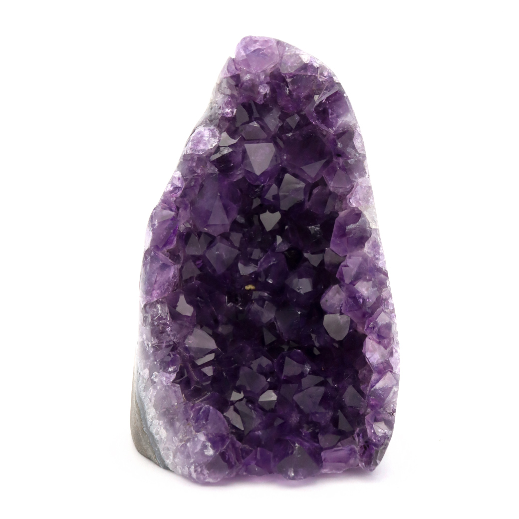 アメジスト クラスター 側面磨き AAA ドゥルーザ 紫水晶 置き物 原石 ウルグアイ産 天然石 1点物 2月 誕生石 天然石 amethyst