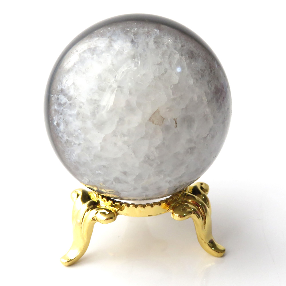 アゲート 瑪瑙 丸玉 40mm 台座付き 美品 天然石 パワーストーン