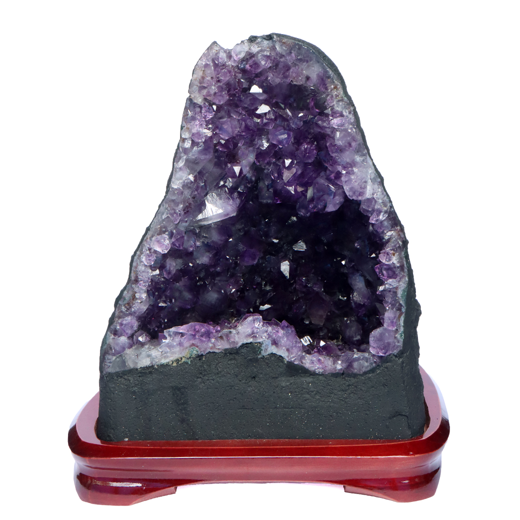 アメジスト ドーム 約3.9kg AAA 紫水晶 ジオード 晶洞 天然石 ブラジル産 1点物 台座付き Amethyst Dome
