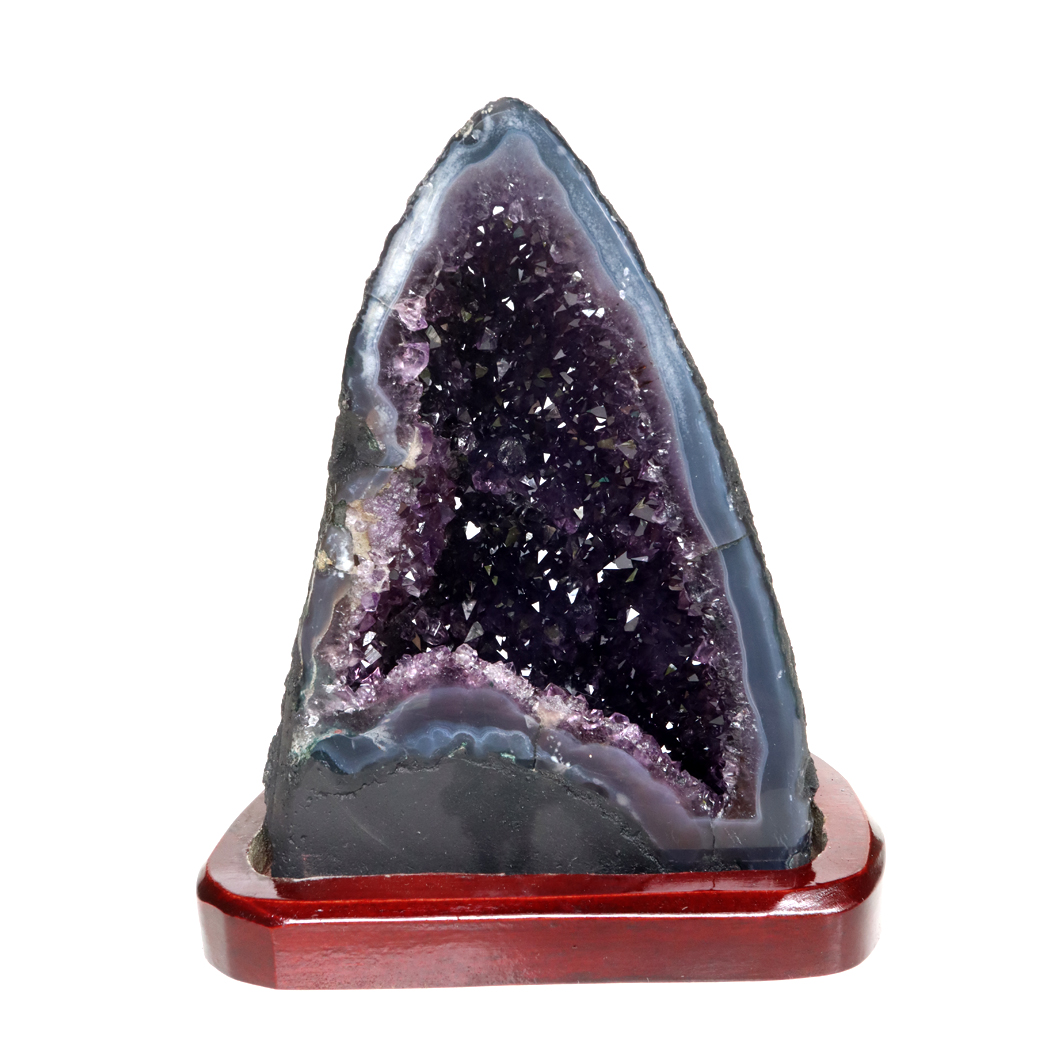 アメジスト ドーム 約1.8kg AAA 紫水晶 ジオード カペーラ 晶洞 天然石 ブラジル産 1点物 台座付き Amethyst Dome