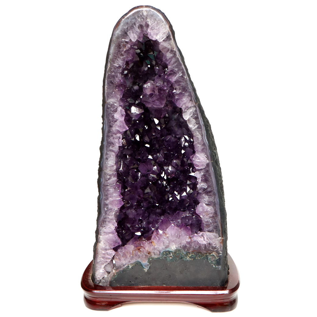 アメジスト ドーム 約10.74kg AAA 紫水晶 ジオード カペーラ 晶洞 天然石 ブラジル産 1点物 台座付き Amethyst Dome