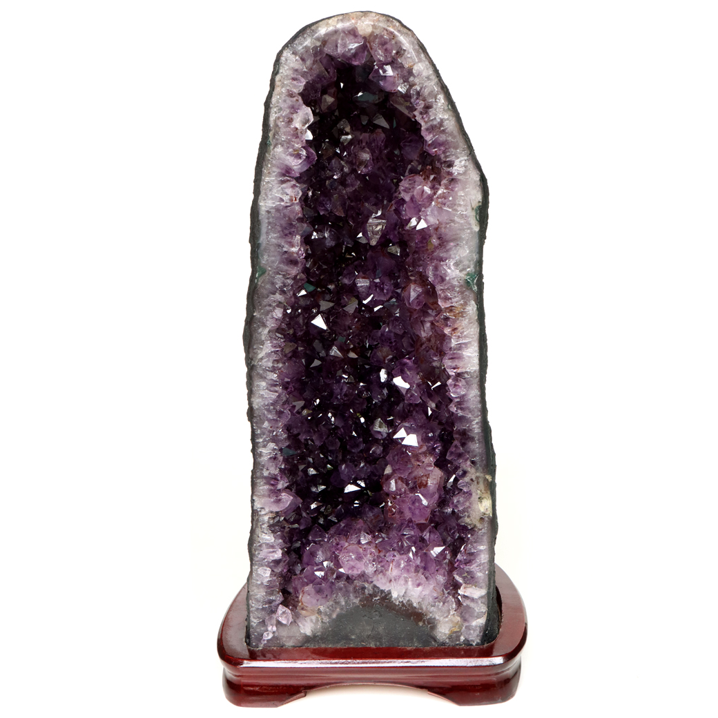 アメジスト ドーム 約3.9kg AAA 紫水晶 ジオード カペーラ 晶洞 天然石 ブラジル産 1点物 台座付き Amethyst Dome
