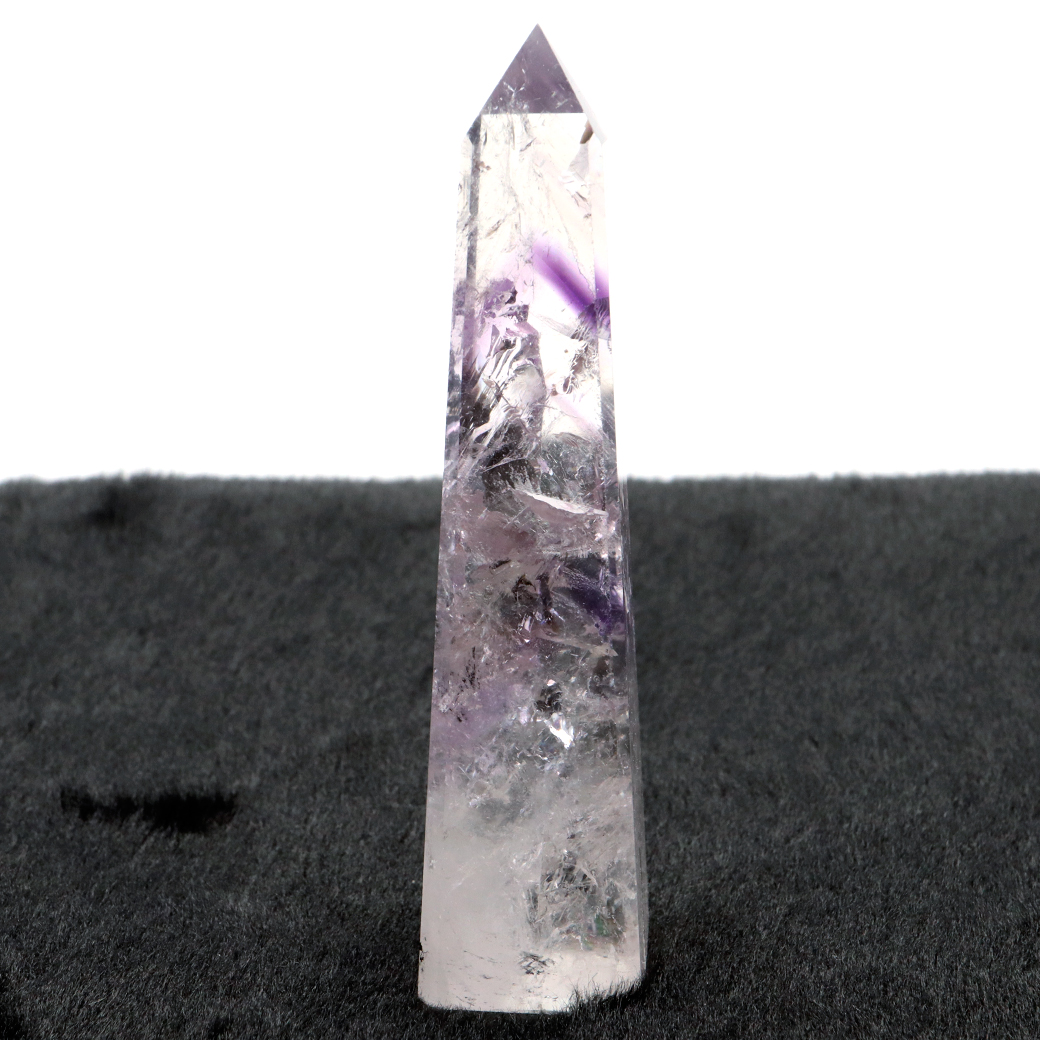 アメジスト ファントム オベリスク ポイント ブラジル バイーア州産 原石 天然石 1点物 パワーストーン amethyst 紫水晶 2月 誕生石