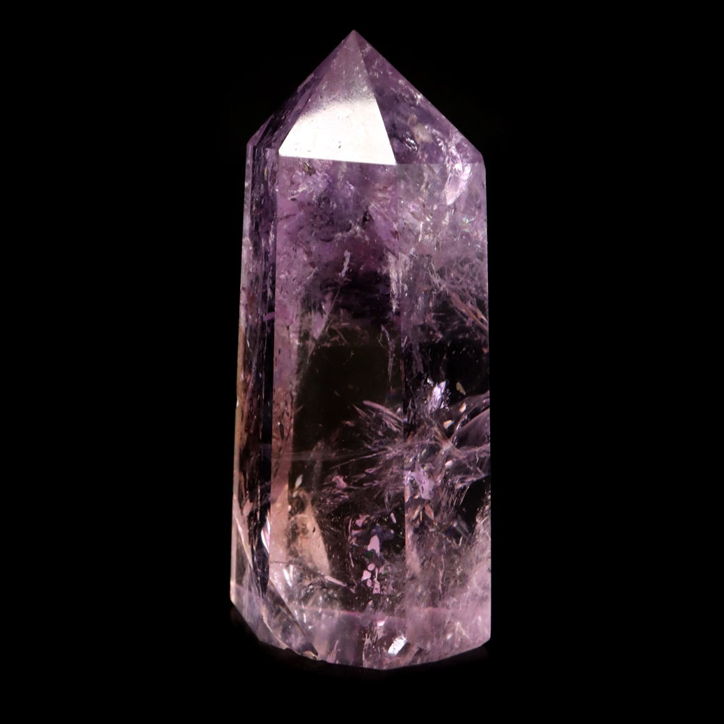 アメトリン 六角柱 ポイント 1点もの ボリビア産 1点もの ツーソン展示会商品 紫水晶 アメジスト 置き物 浄化 2月 誕生石