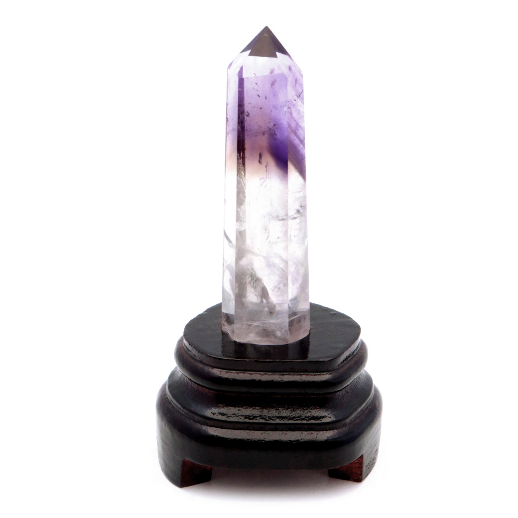 アメジスト ポイント 六角柱 置き物 ブラジル バイーア州産 アメトリン 紫水晶 ヒーリング 天然石 1点もの Amethyst