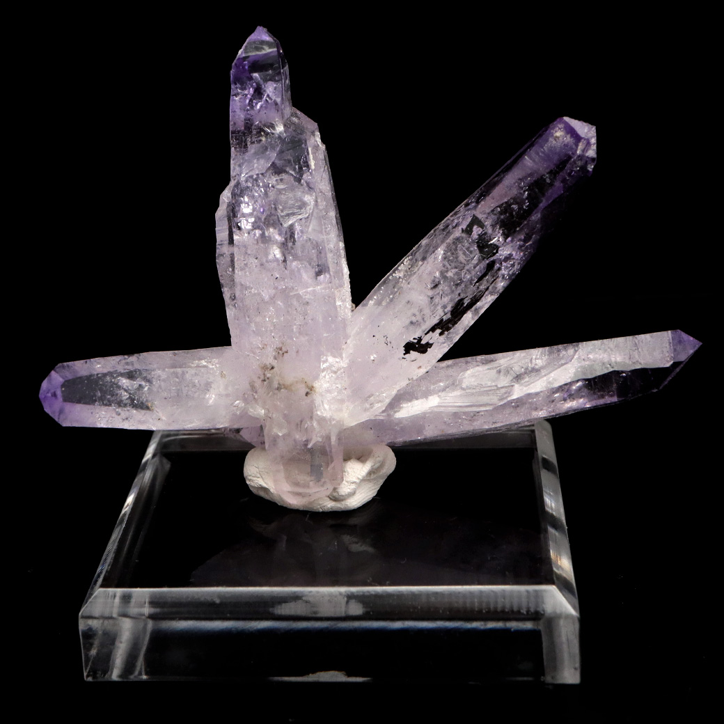 ベラクルス アメジスト ポイント クラスター メキシコ産 結晶石 1点もの ツーソン展示会商品 紫水晶 天然石 パワーストーン