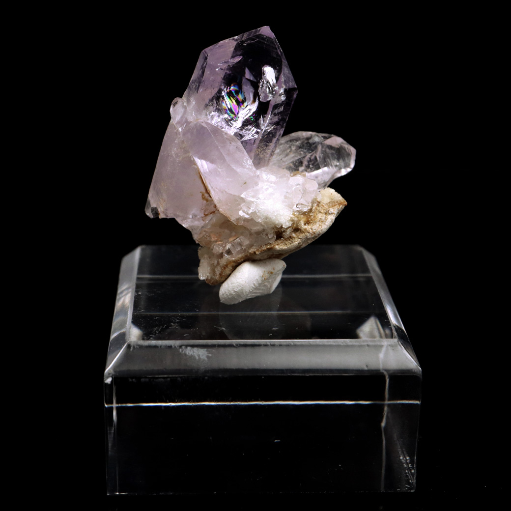 ベラクルス アメジスト ポイント クラスター メキシコ産 結晶石 1点もの ツーソン展示会商品 紫水晶 天然石 パワーストーン