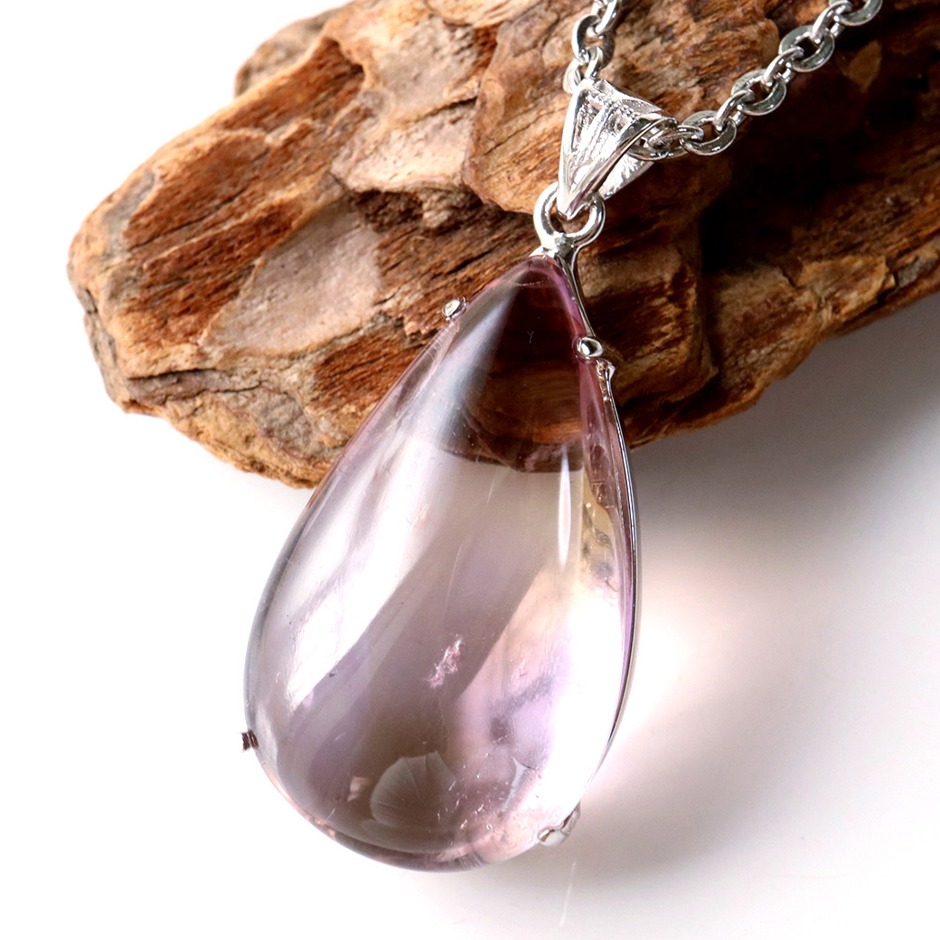 アメトリン 紫黄水晶 ペンダント Silver925 天然石 パワーストーン