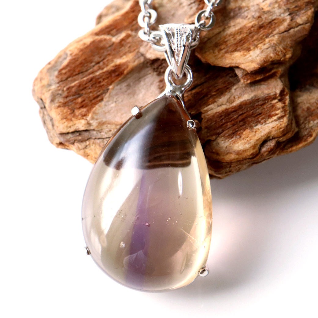 アメトリン 紫黄水晶 ペンダント Silver925 天然石 パワーストーン