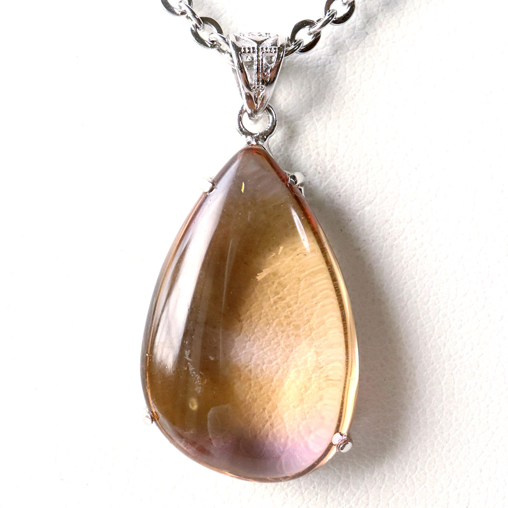 アメトリン 紫黄水晶 ペンダント Silver925 天然石 パワーストーン