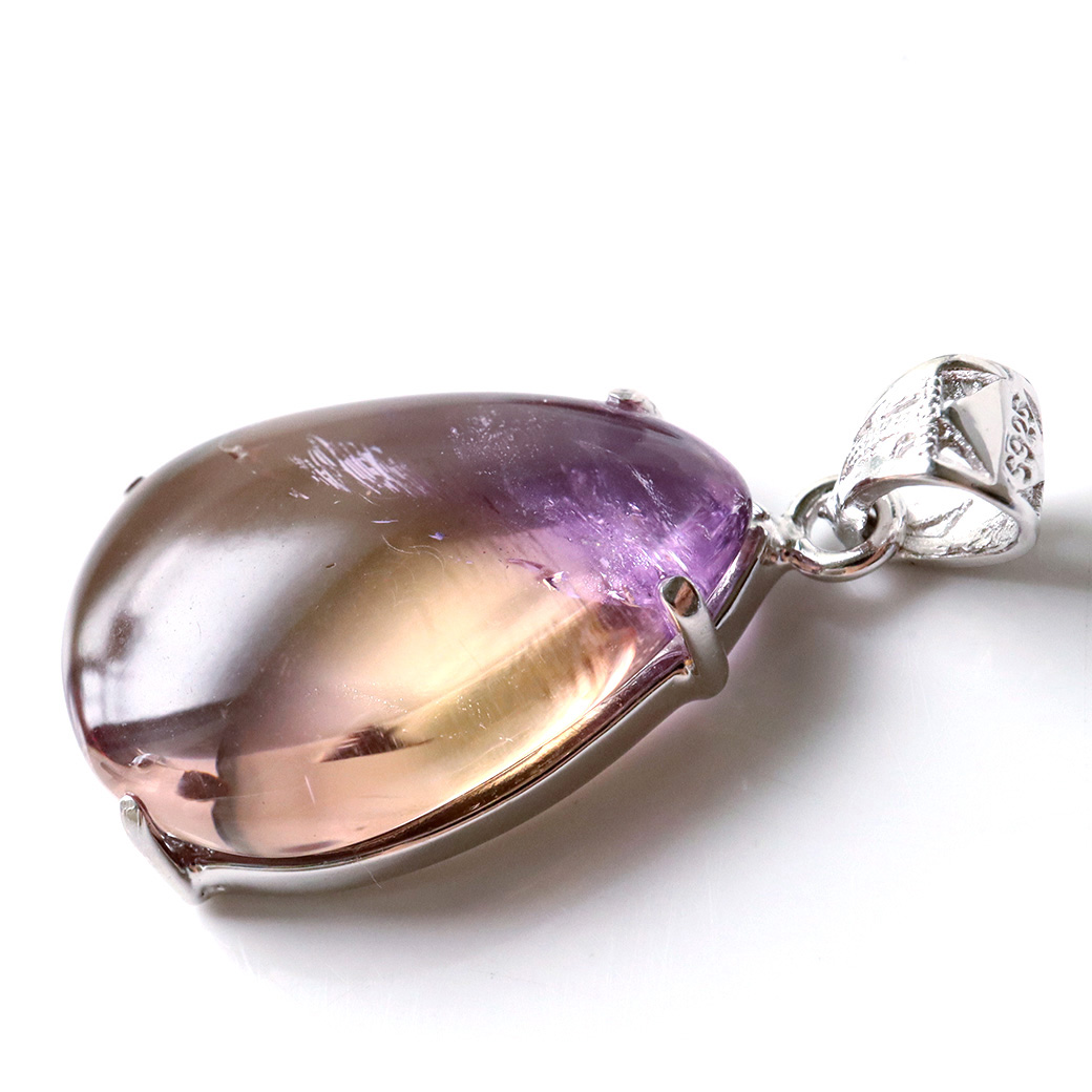 アメトリン 紫黄水晶 ペンダント Silver925 天然石 パワーストーン