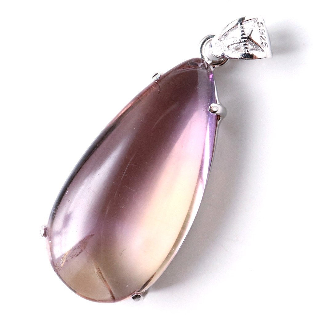 アメトリン 紫黄水晶 ペンダント Silver925 天然石 パワーストーン