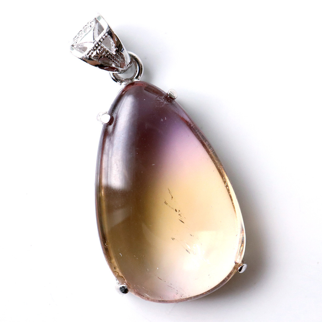 アメトリン 紫黄水晶 ペンダント Silver925 天然石 パワーストーン