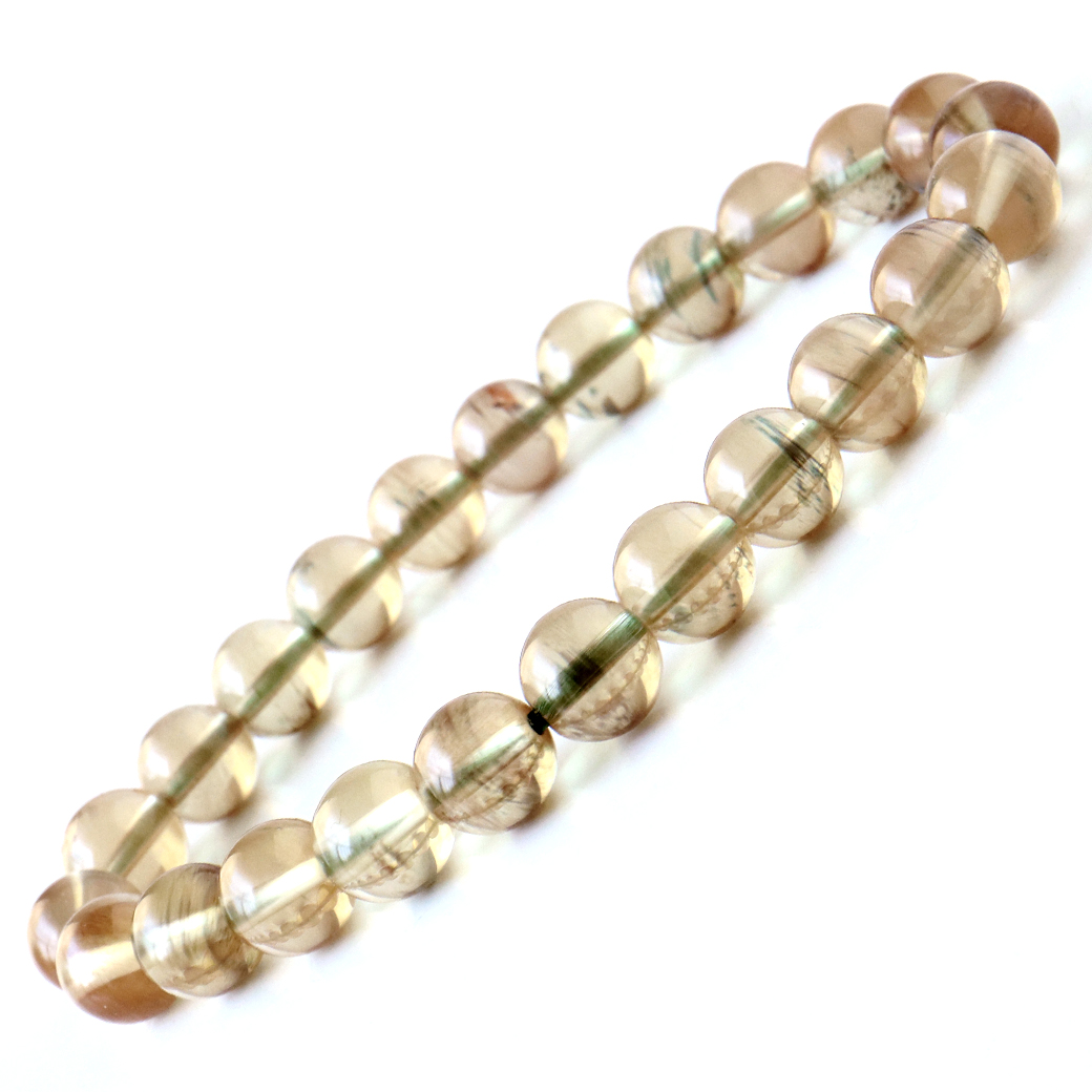 アンデシン ブレスレット 希少 1点物 天然石