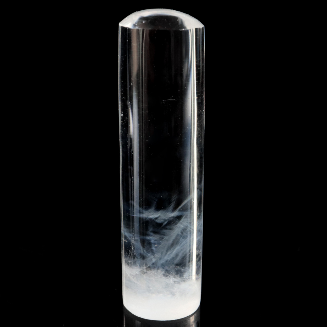 エンジェルラダー クォーツ 印材 約16mm 置き物 天然石 1点物 希少 レア