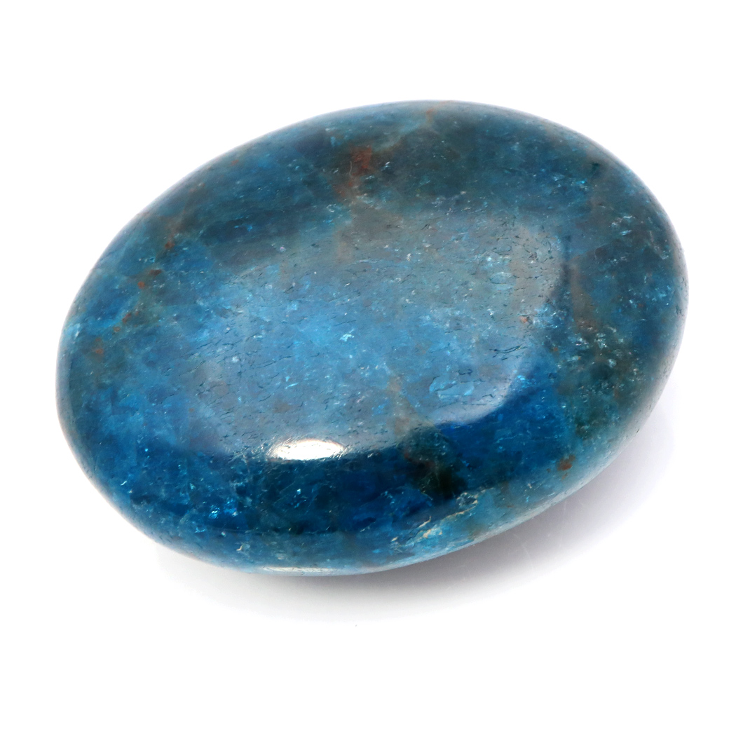 ブルーアパタイト マダガスカル産 原石 握り石 タンブル お守り ツーソン展示会商品 天然石 パワーストーン スピリチュアル 浄化