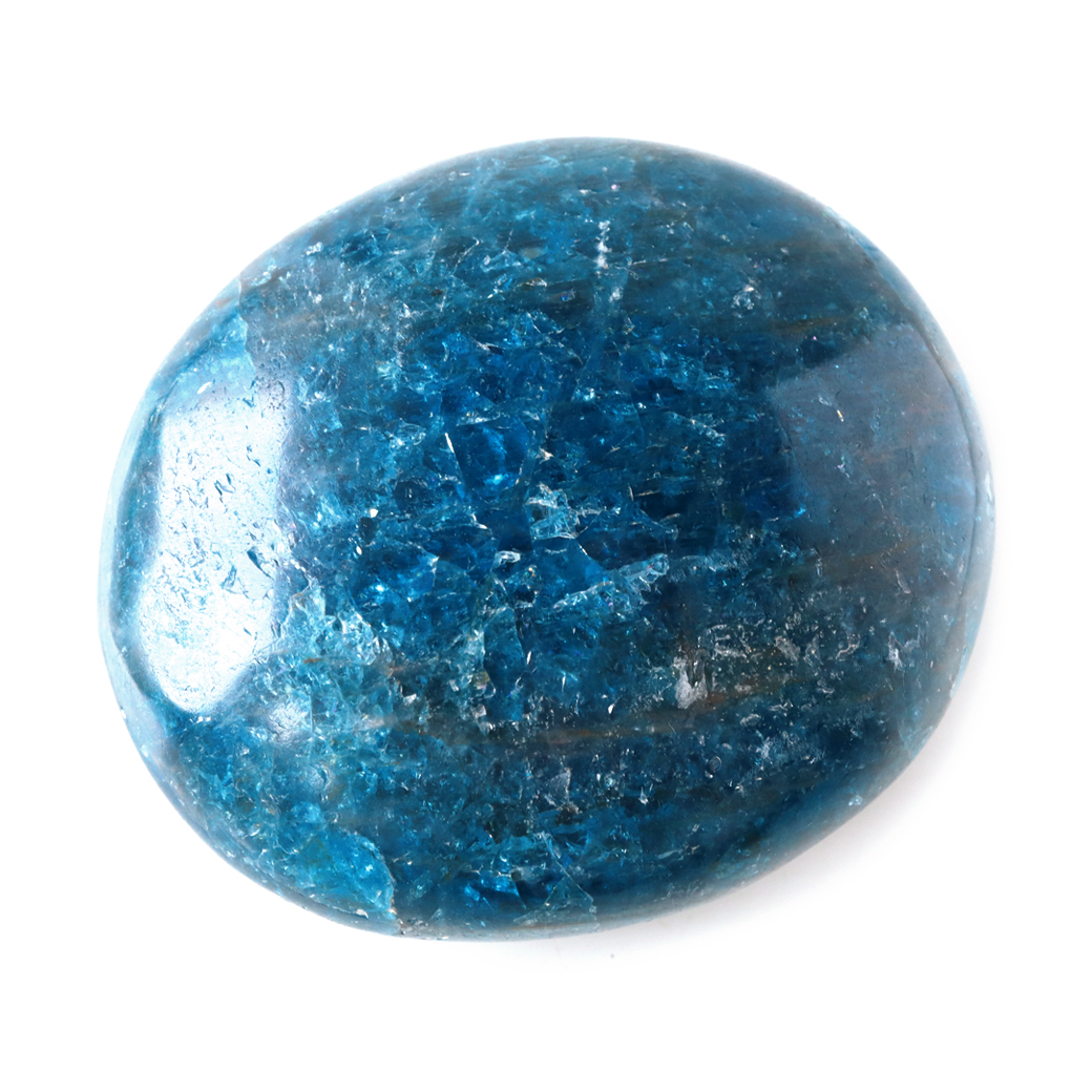 ブルーアパタイト マダガスカル産 原石 握り石 タンブル お守り ツーソン展示会商品 天然石 パワーストーン スピリチュアル 浄化