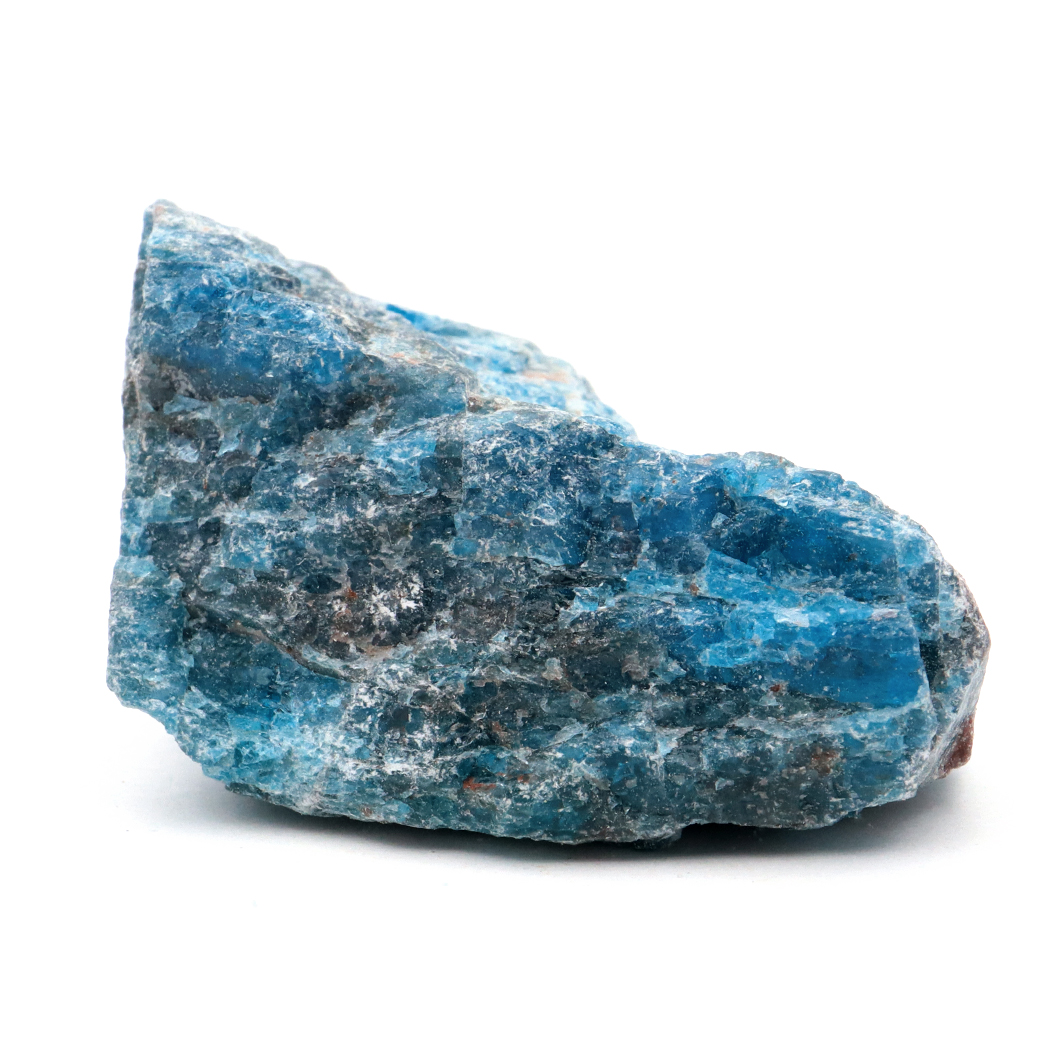 ブルーアパタイト ラフ原石 マダガスカル産 コレクション 燐灰石 りんかいせき 天然石 1点物 パワーストーン