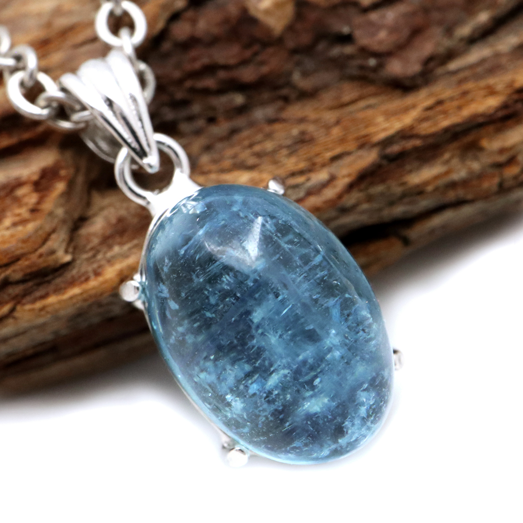 アクアマリン ペンダント 天然石 ネックレス 高品質 Silver925 1点物 3月 誕生石 藍柱石 ベリル