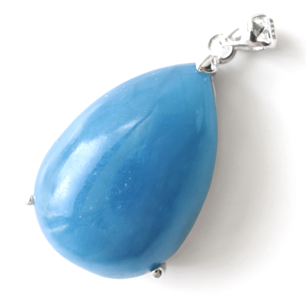 アクアマリン ペンダント Silver925 1点物 マリンブルー