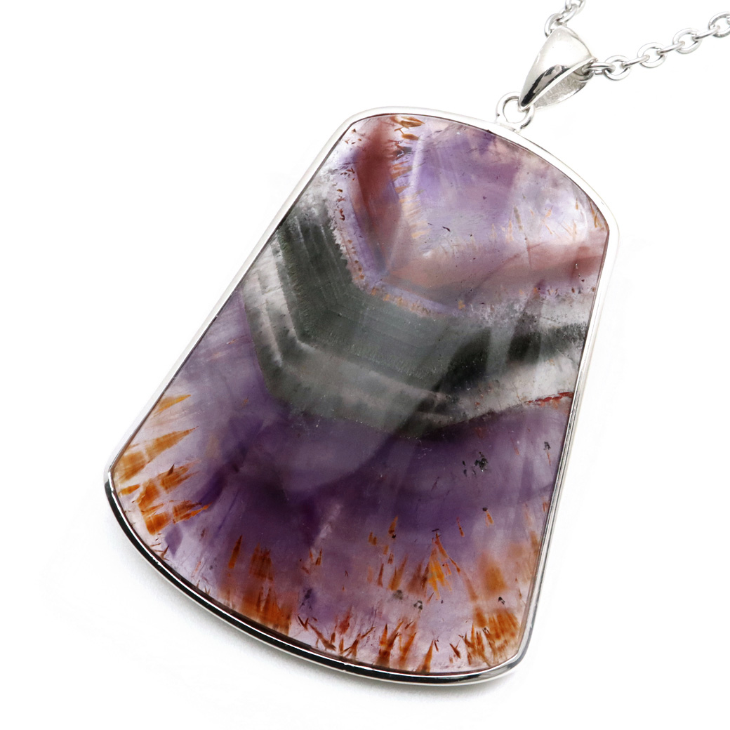 オーラライト23 ペンダント 天然石 ネックレス 鉱物がびっしり AAA Silver925 1点物