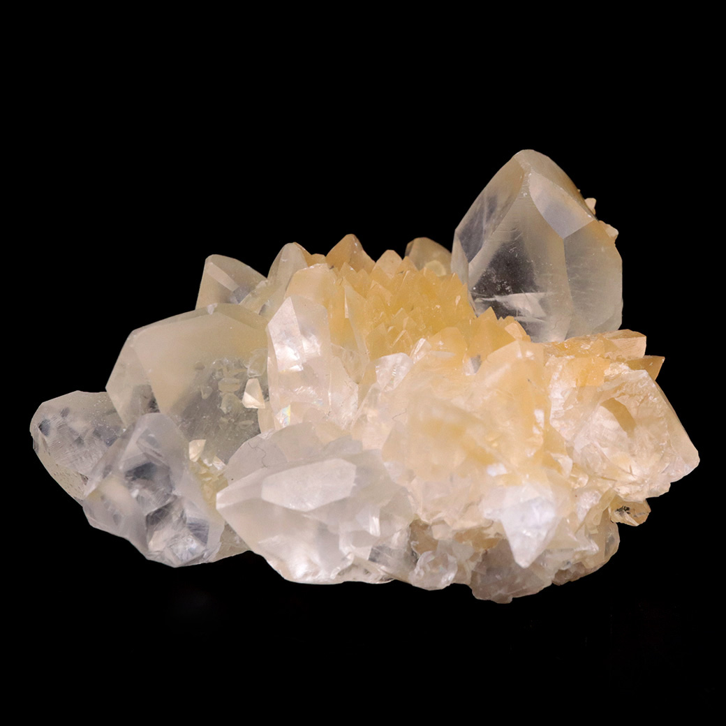 イエロー カルサイト クラスター 雲南省 30g 1点もの 天然石 原石 パワーストーン 浄化グッズ 癒し ヒーリング