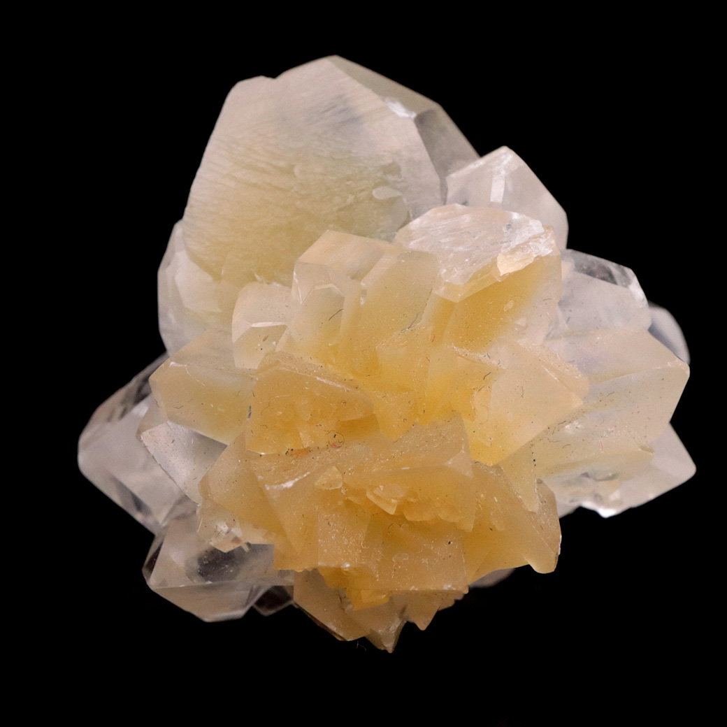 イエロー カルサイト クラスター 雲南省 30g 1点もの 天然石 原石 パワーストーン 浄化グッズ 癒し ヒーリング