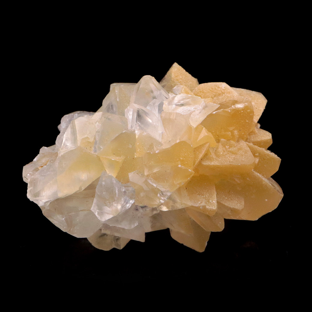 イエロー カルサイト クラスター 雲南省 30g 1点もの 天然石 原石 パワーストーン 浄化グッズ 癒し ヒーリング