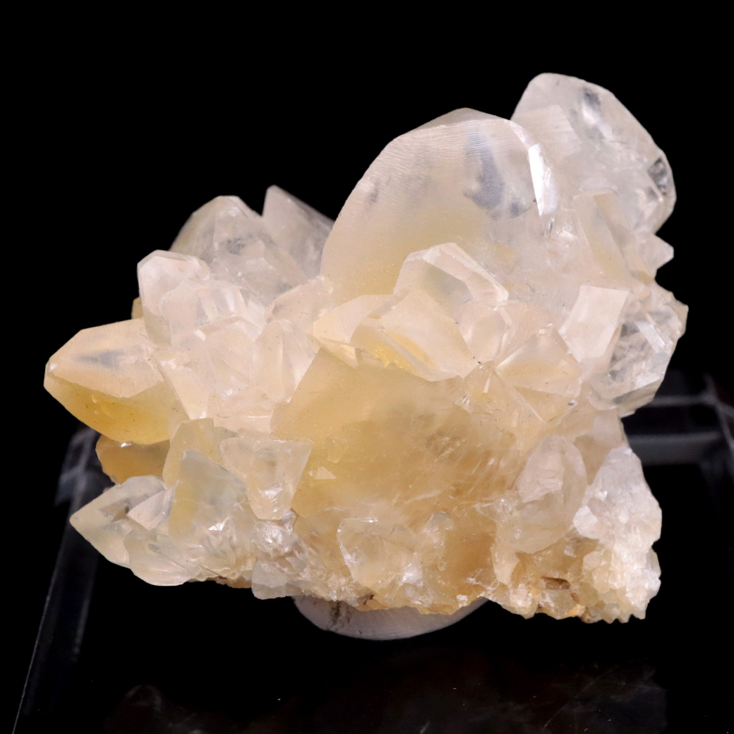 イエロー カルサイト クラスター 雲南省 30g 1点もの 天然石 原石 パワーストーン 浄化グッズ 癒し ヒーリング