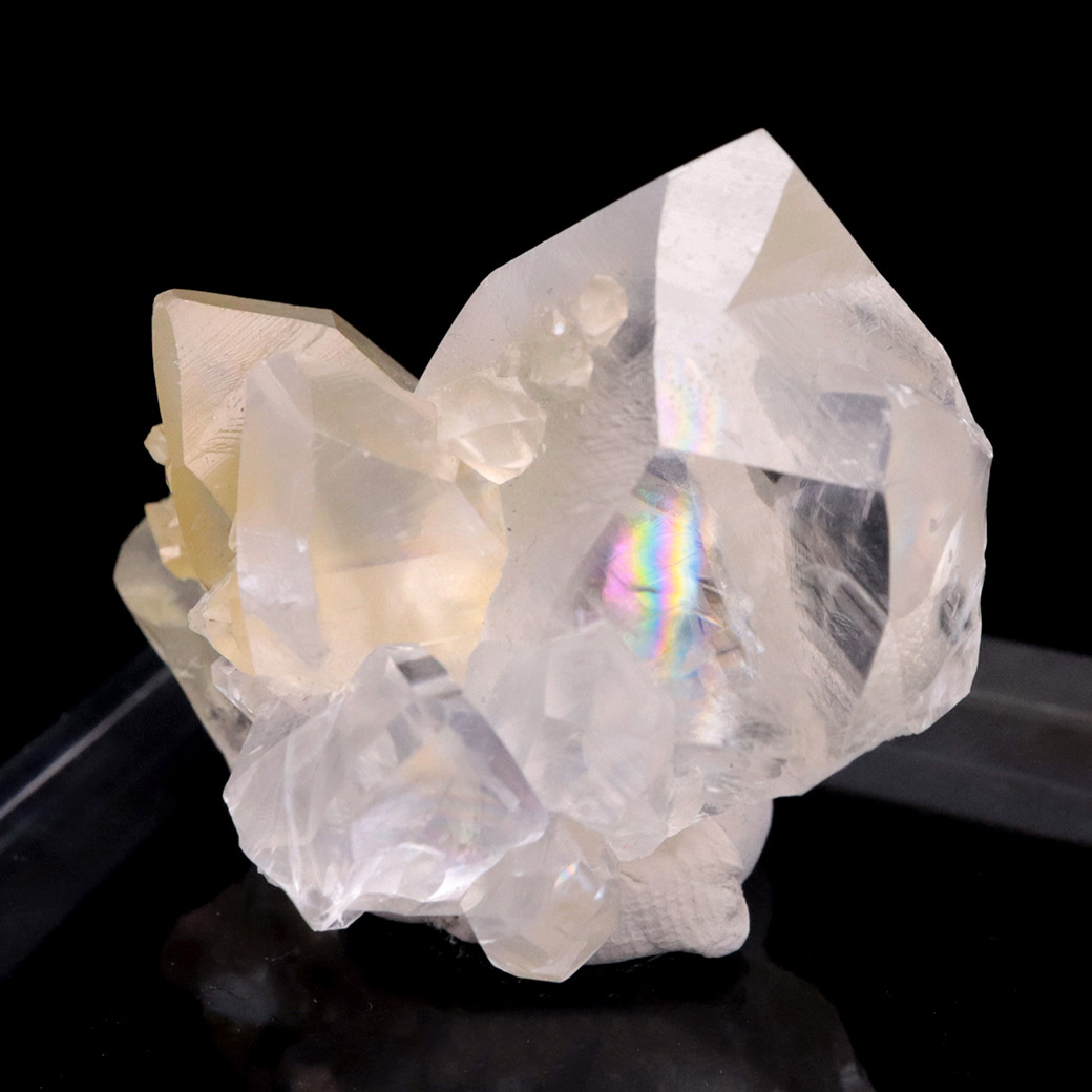 イエロー カルサイト クラスター 雲南省 30g 1点もの 天然石 原石 パワーストーン 浄化グッズ 癒し ヒーリング