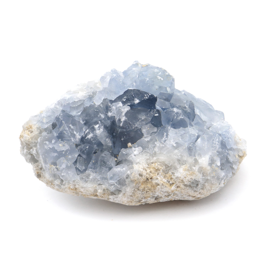セレスタイト 原石 クラスター マダガスカル産 天青石 パワーストーン 天然石 1点もの 天の石 Celestite