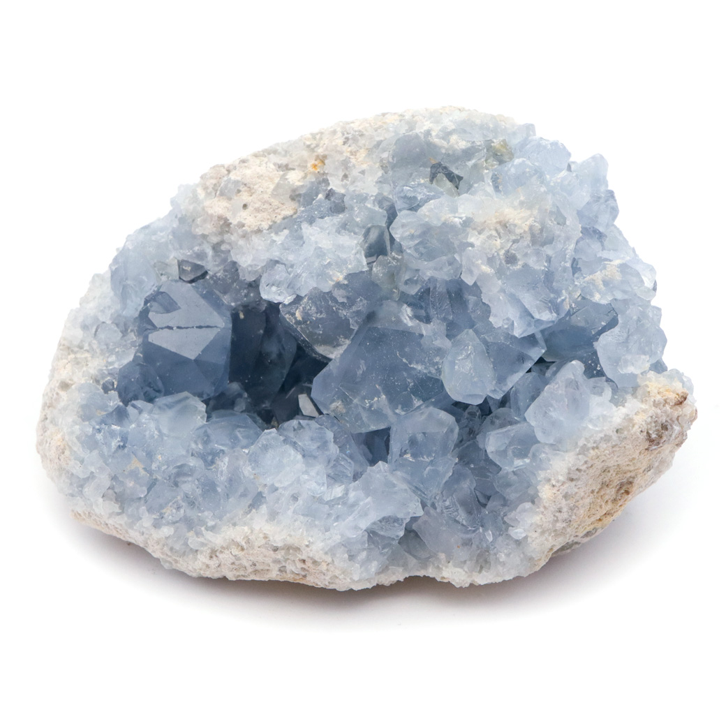 セレスタイト 原石 クラスター マダガスカル産 天青石 パワーストーン 天然石 1点もの 天の石 Celestite