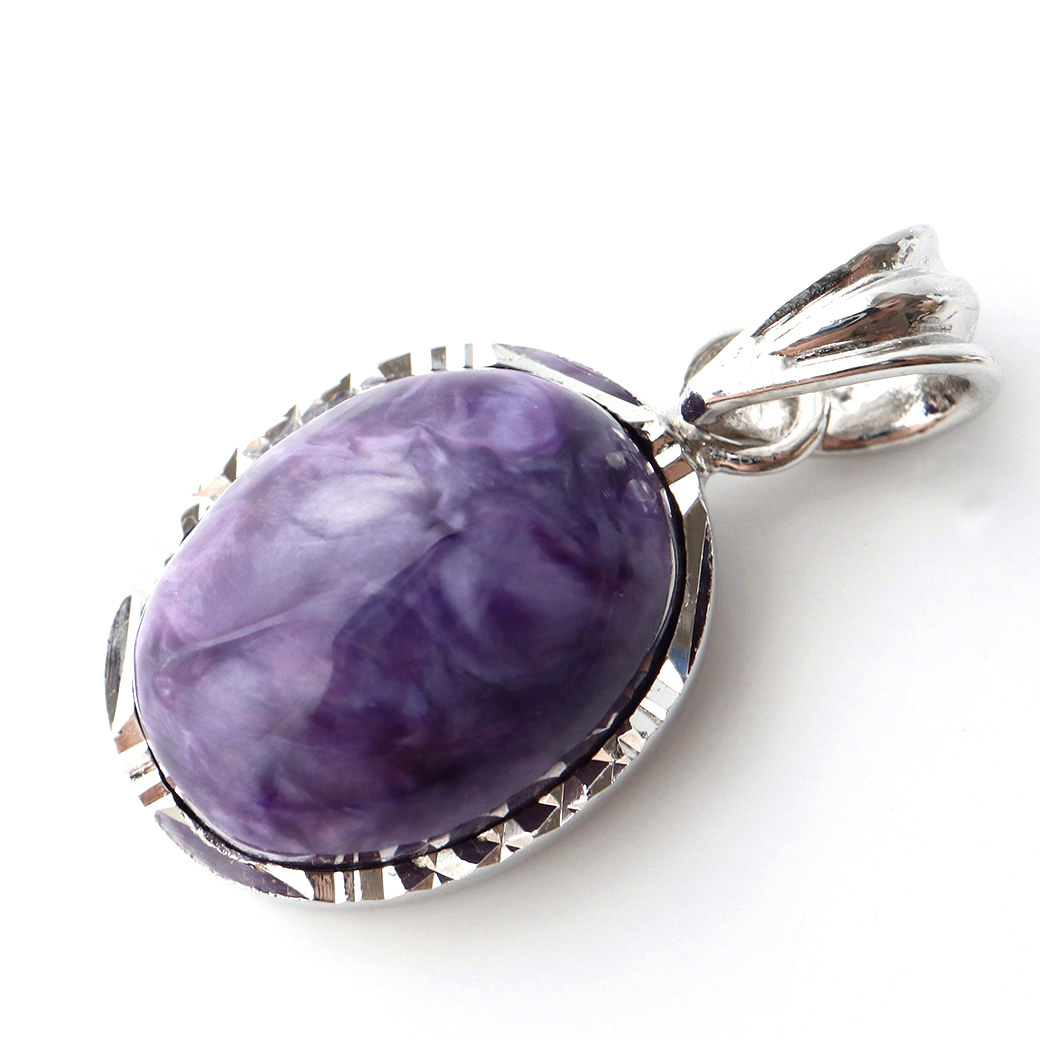 チャロアイト ペンダント 世界三大ヒーリングストーン Silver925 天然石 パワーストーン