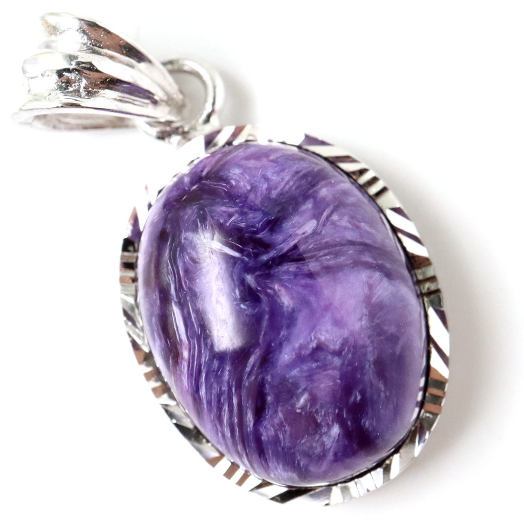 チャロアイト ペンダント 世界三大ヒーリングストーン Silver925 天然石 パワーストーン