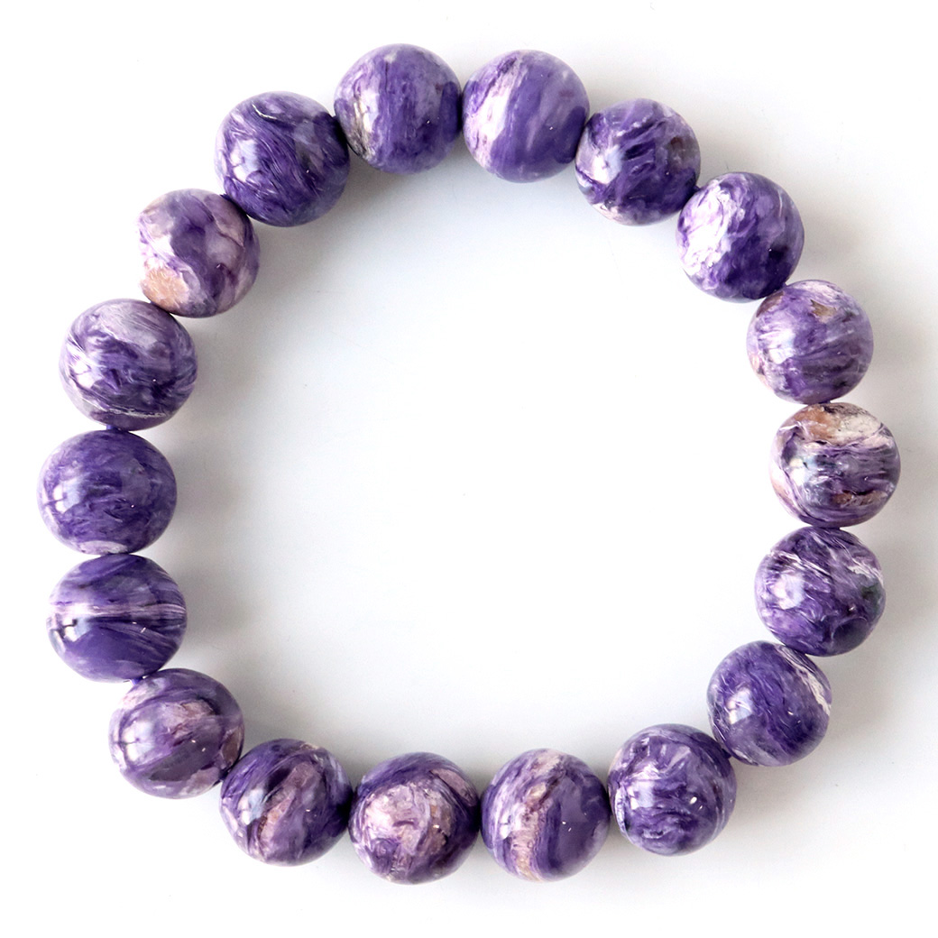 チャロアイトブレスレット 1点もの 天然石 パワーストーン