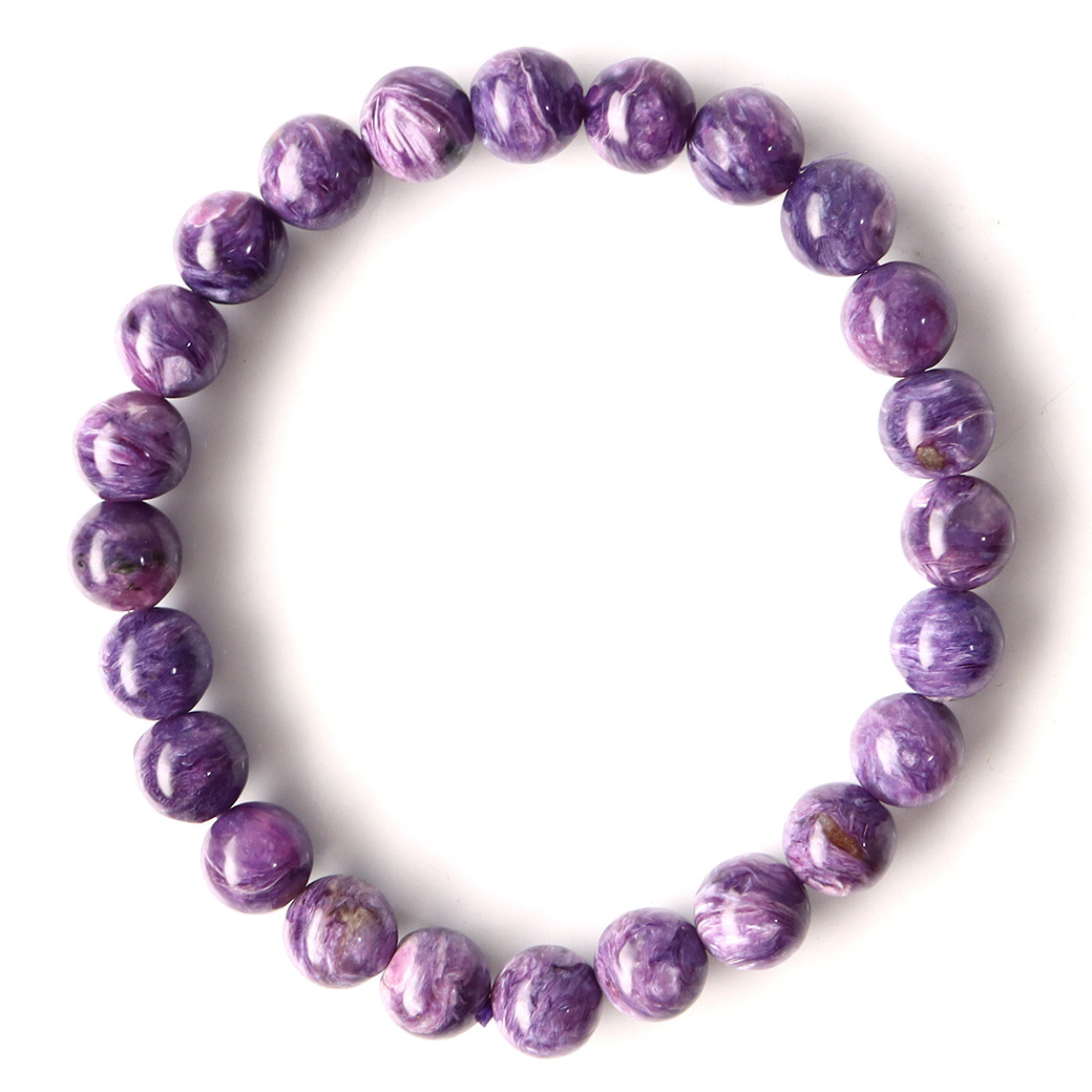 チャロアイト ブレスレット 天然石 1点物