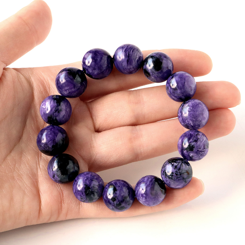 チャロアイトブレスレット 1点もの 天然石 パワーストーン