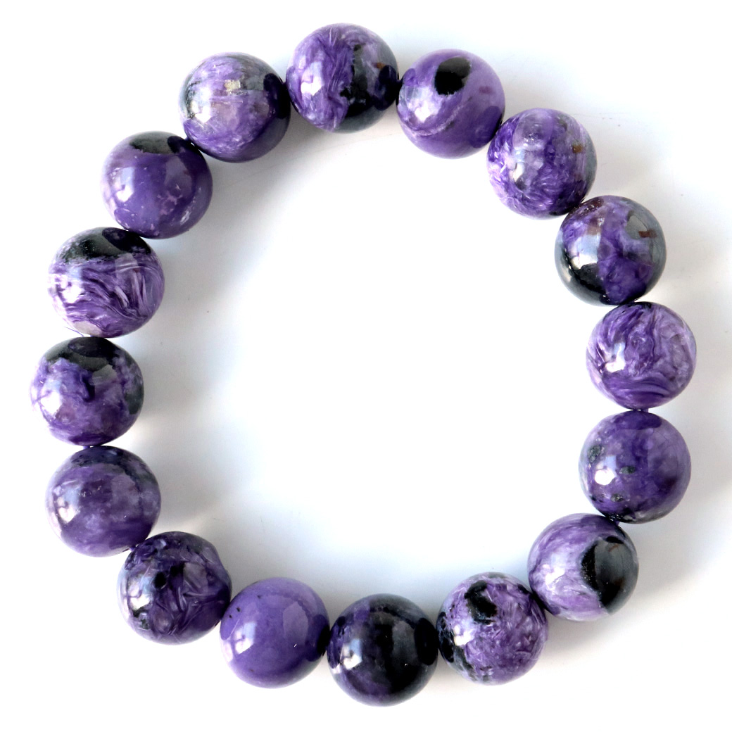 チャロアイトブレスレット 1点もの 天然石 パワーストーン