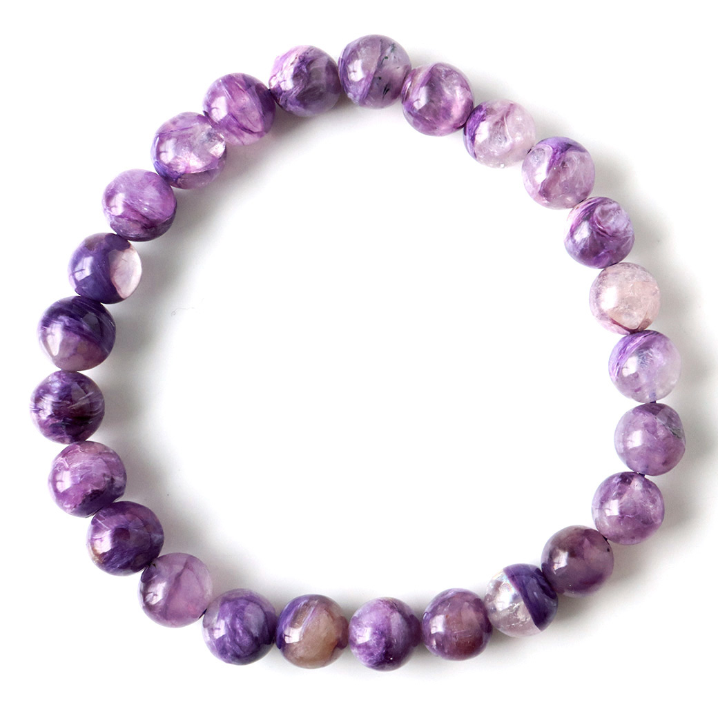 エンジェルシリカ チャロアイト ブレスレット 天然石 1点物 高品質