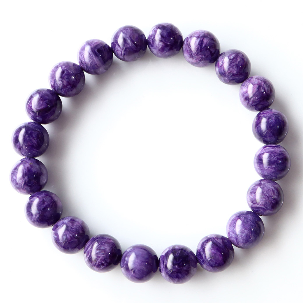 チャロアイト ブレスレット 天然石 1点物