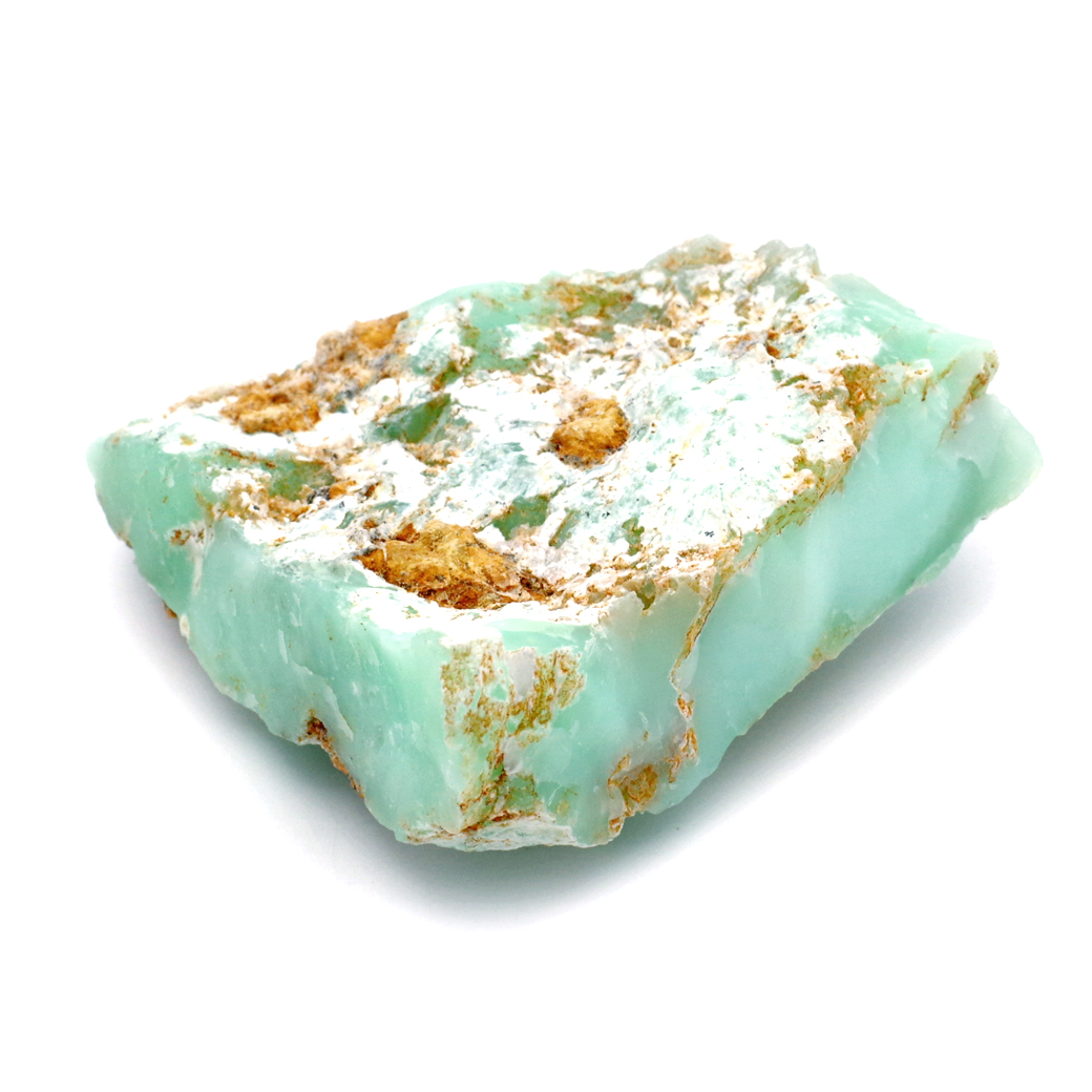 クリソプレーズ 原石 86g インドネシア産 1点物 天然石 アップルグリーン パワーストーン 緑玉髄 Chrysoprase