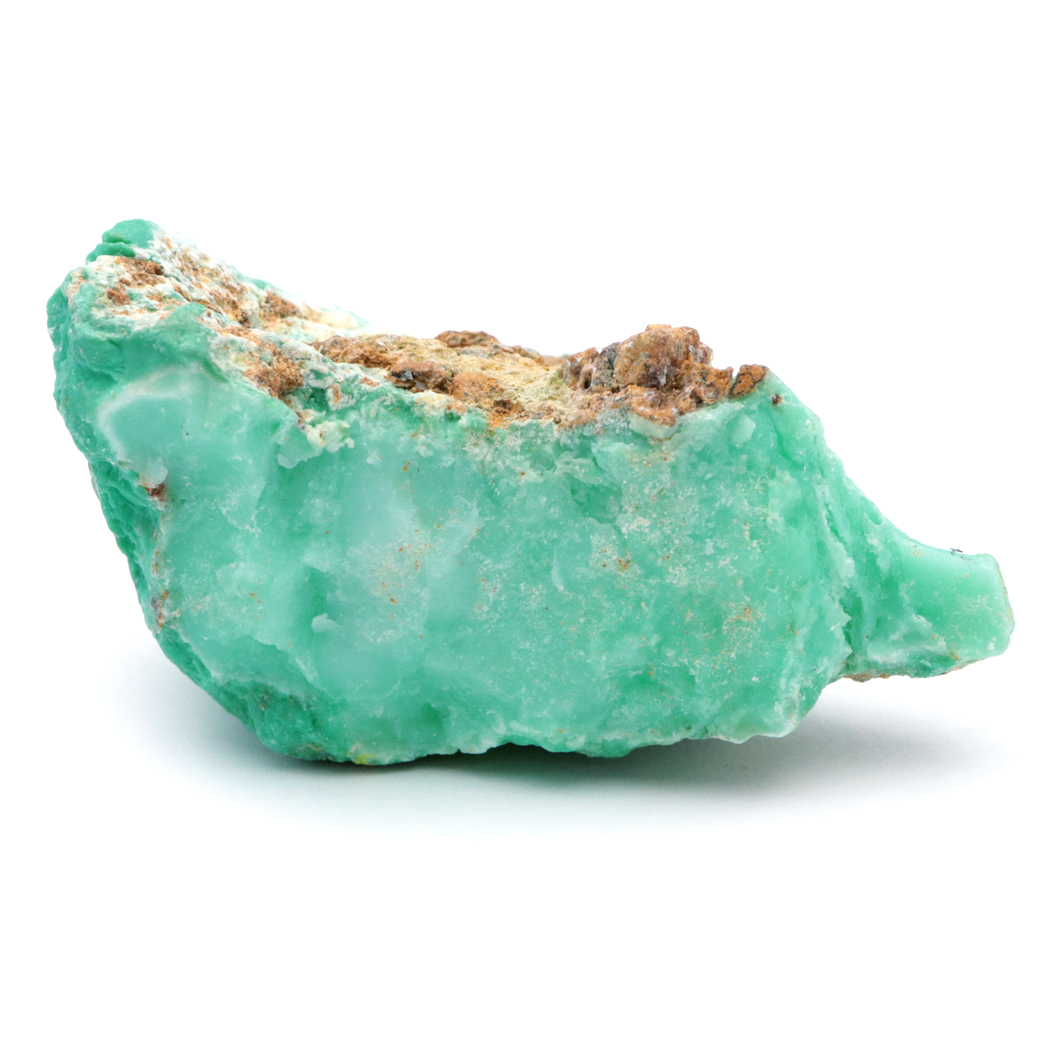 クリソプレーズ 原石 33g インドネシア産 1点物 天然石 アップルグリーン パワーストーン 緑玉髄 Chrysoprase