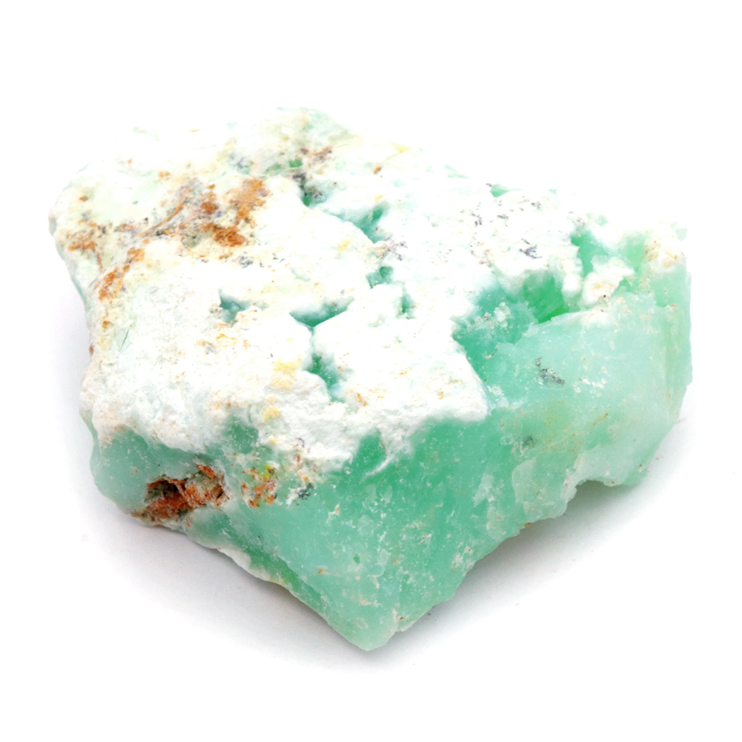 クリソプレーズ 原石 45g インドネシア産 1点物 天然石 アップルグリーン パワーストーン 緑玉髄 Chrysoprase