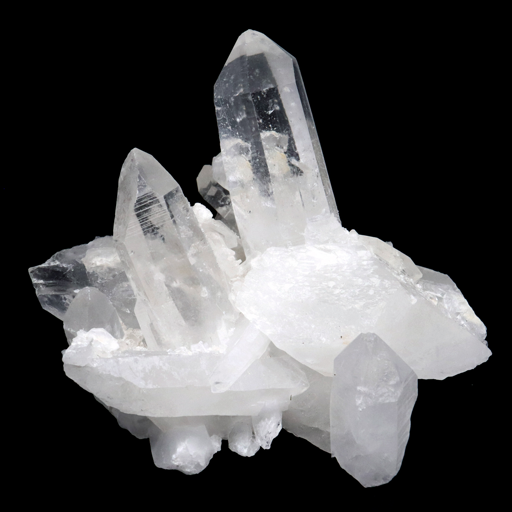 天然 水晶 クラスター 中国 貴州省産 原石 天然石 1点物 パワーストーン