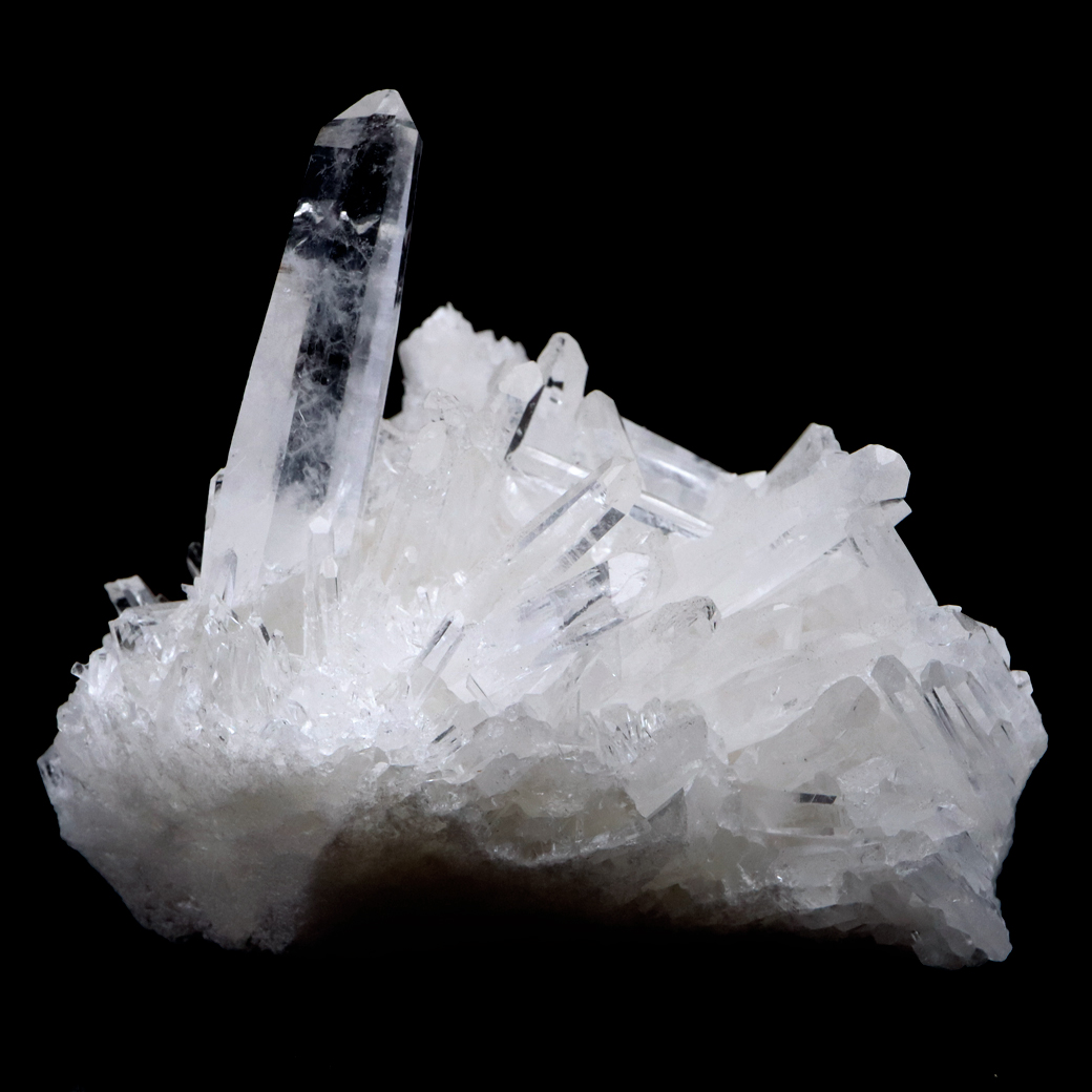 天然 水晶 クラスター 四川省産 原石 天然石 1点物 パワーストーン