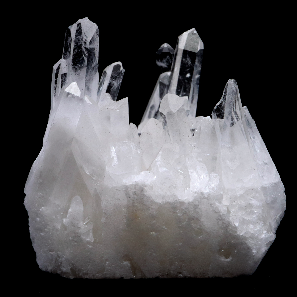 天然 水晶 クラスター 四川省産 原石 天然石 1点物 パワーストーン